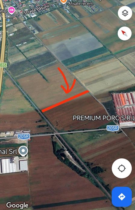 Vând teren extravilan