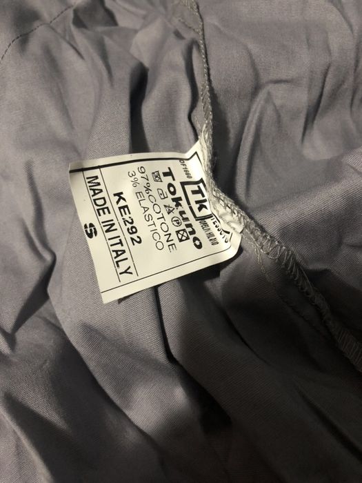 Camasa asimetrica slim Tokuno Shima Italy Slim Fit Tunica