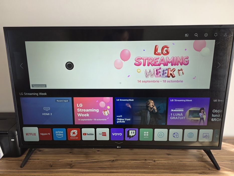 Televizor LG 50UP75003LF, 126 cm, Smart, 4K Ultra HD, LED,
