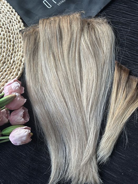 Естествена руса коса на треса