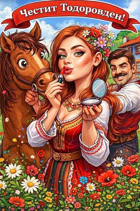 Епични колажи за Тодоров ден – направи празника незабравим!