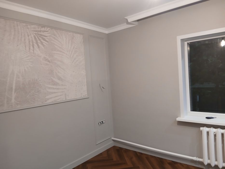 Поклейка обоев качественно