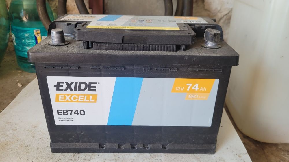 Vând Baterie EXIDE Excel  12V  74Ah