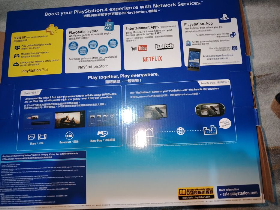 Продам новый плейстейшн SONY 4