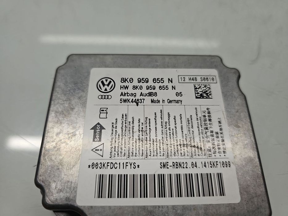 Calculator airbag AUDI A5 (8T3) [Fabr 2007-2015] 8K0959655N 2.0 TDI CG