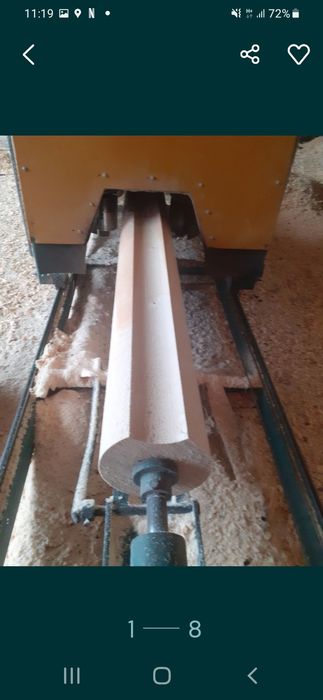 Vând bustean rotund calibrat pt cabane