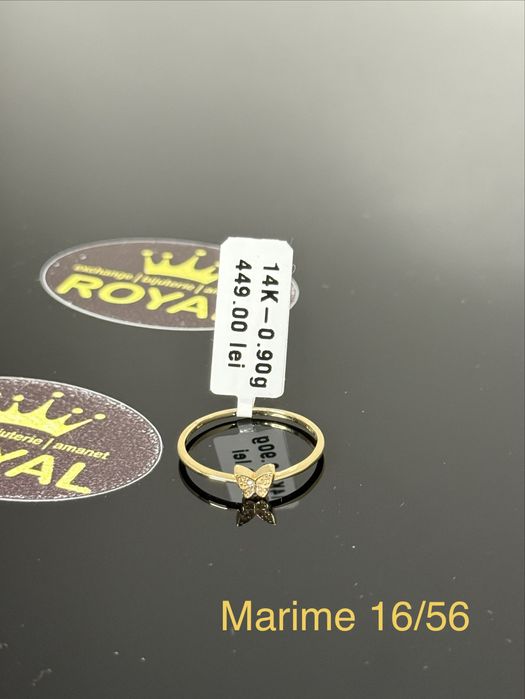 Bijuteria ROYAL : Inel AUR 14K NOU / 0.9 GR