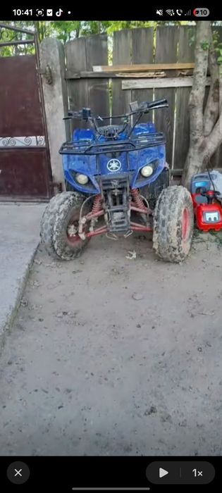 Vând atv de 125cc motor nou pornește si se opreste