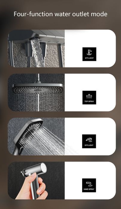 Уникална душ система с включена Батерия