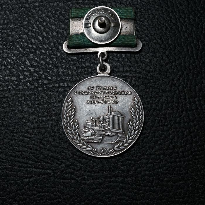 Большая и малая серебряные медали ВСХВ