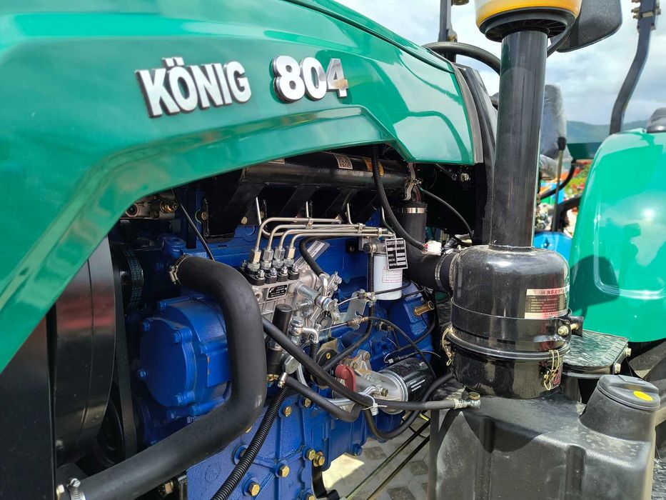 Tractor Konig Traktoren nou 4x4 cu semicabina 80 Cp  Agramix