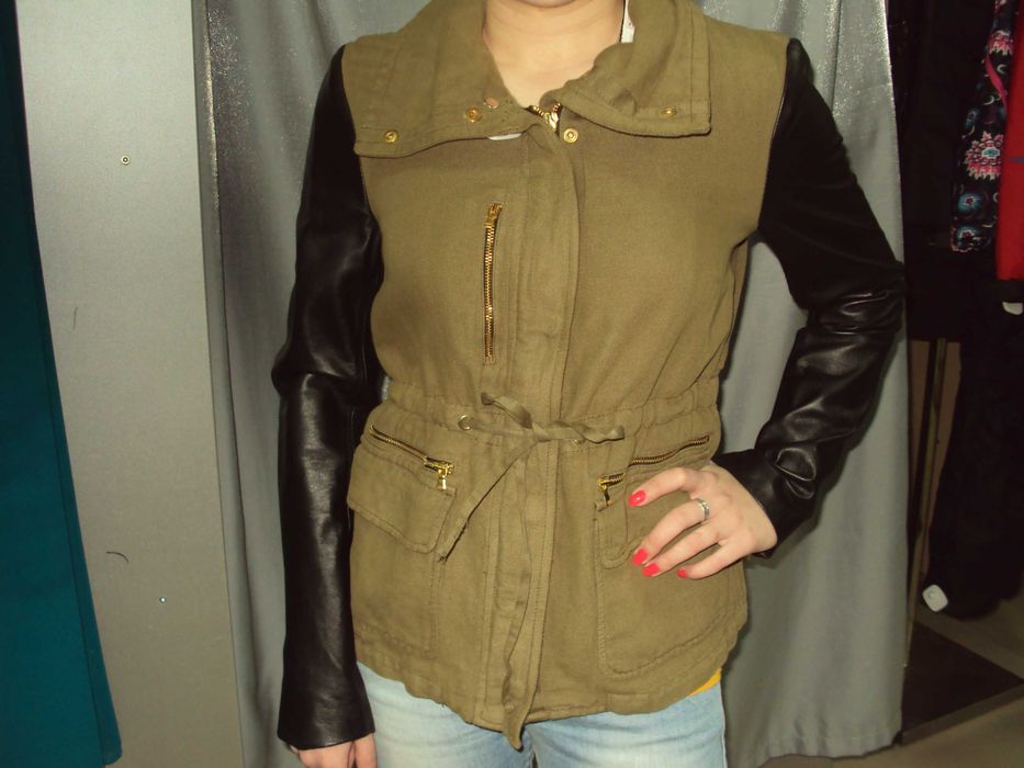 Куртка  кожанная