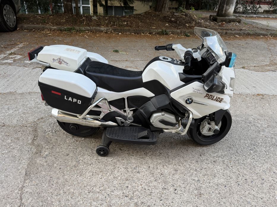 Motocicletă electrică BMW Police 24V pentru copii