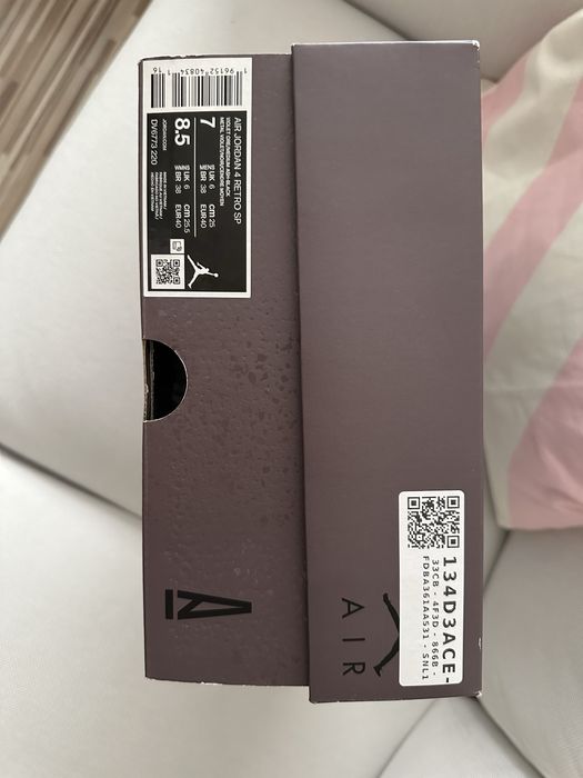 Air Jordan 4 Retro A Ma Manière Violet Ore