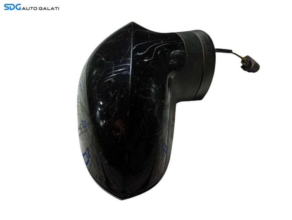 Oglinda Electrica Dreapta cu Pliere Rabatare Seat Leon 1P Facelift 2009 - 2013 Culoare Negru Cod 212836402 [LR0780]
