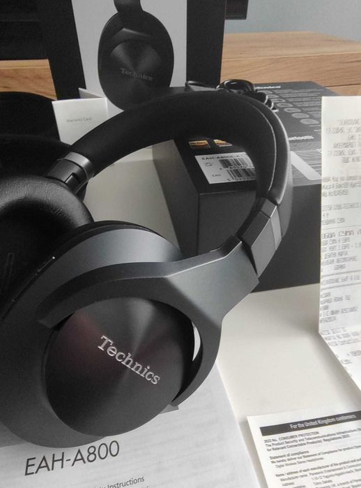 Technics EAH-A800E-K – с гаранция, пълен комплект, без забележки