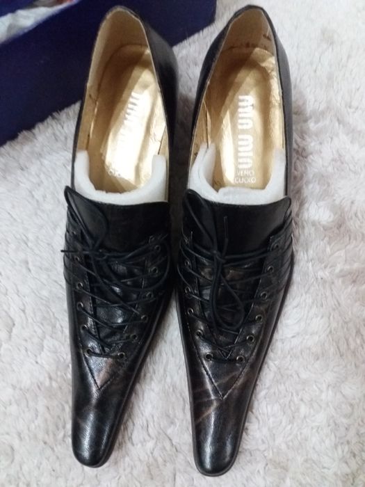 Балетки 37/38разм, туфли кожаные 37/38разм. Новые!