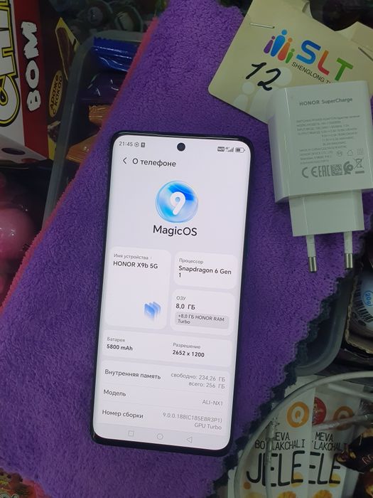 Honor x9b 5G 256Gb  продам