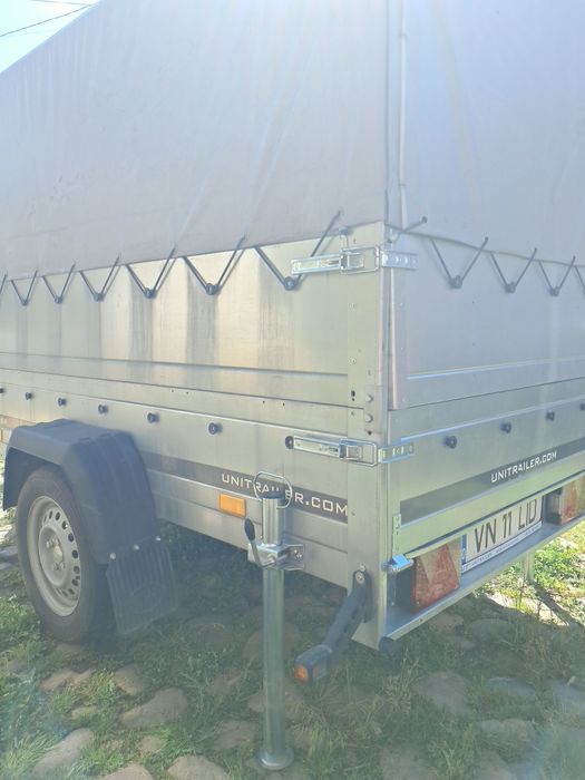 Remorca basculabila 750 kg Temared ca noua