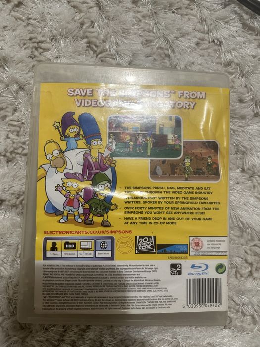 The Simpsons Game PS3 – Ediție Rare / Colecție