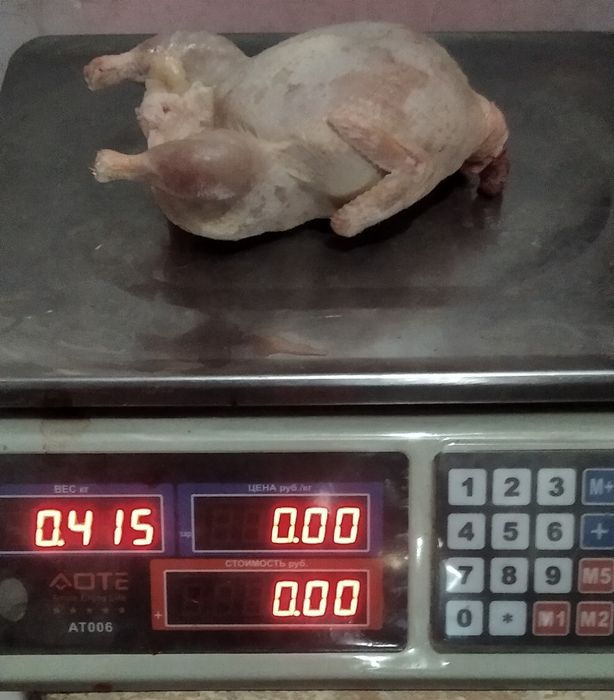 мясо перепелов 1кг