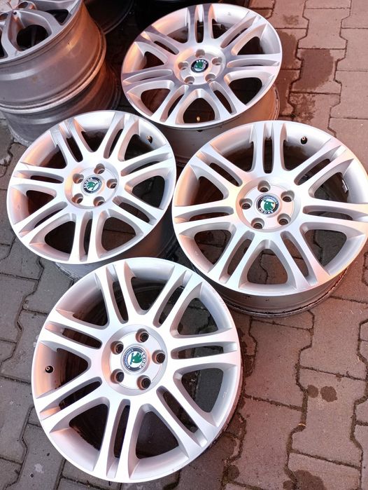 4jante aliaj 5x112 R18 originale skoda karoq kodiaq octavia2 3superb