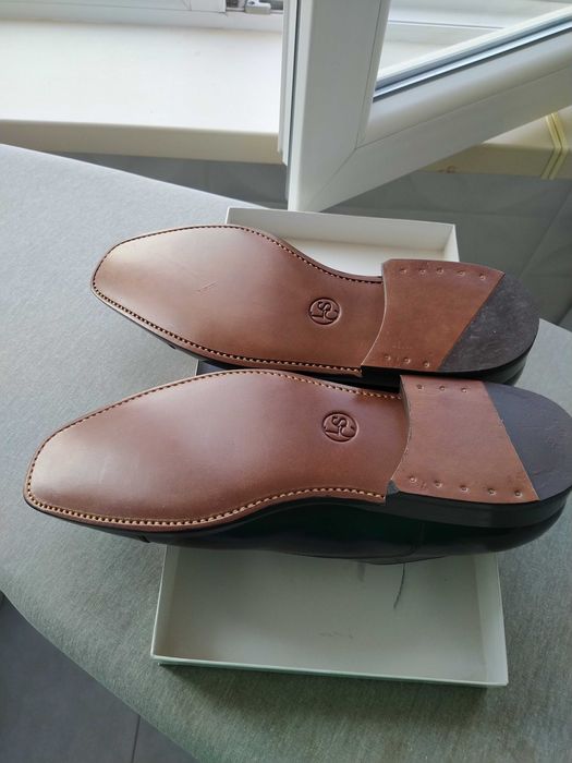 Pantofi Oxford premium din piele pentru barbati Saccor negru 43