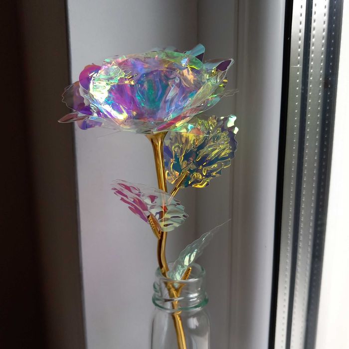 Гербери пеперуди  златна роза ефектна колекция