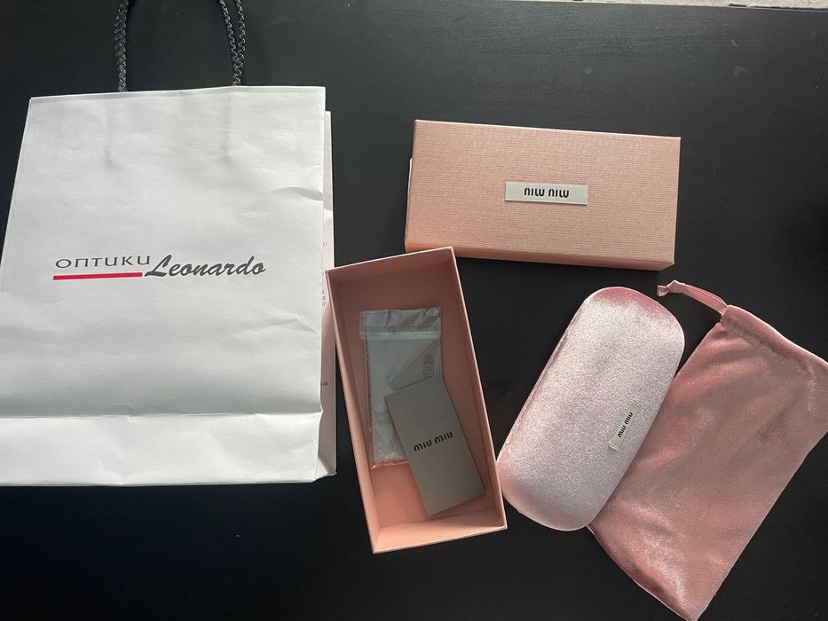 слънчеви огледални очила MIU MIU MU04ZS