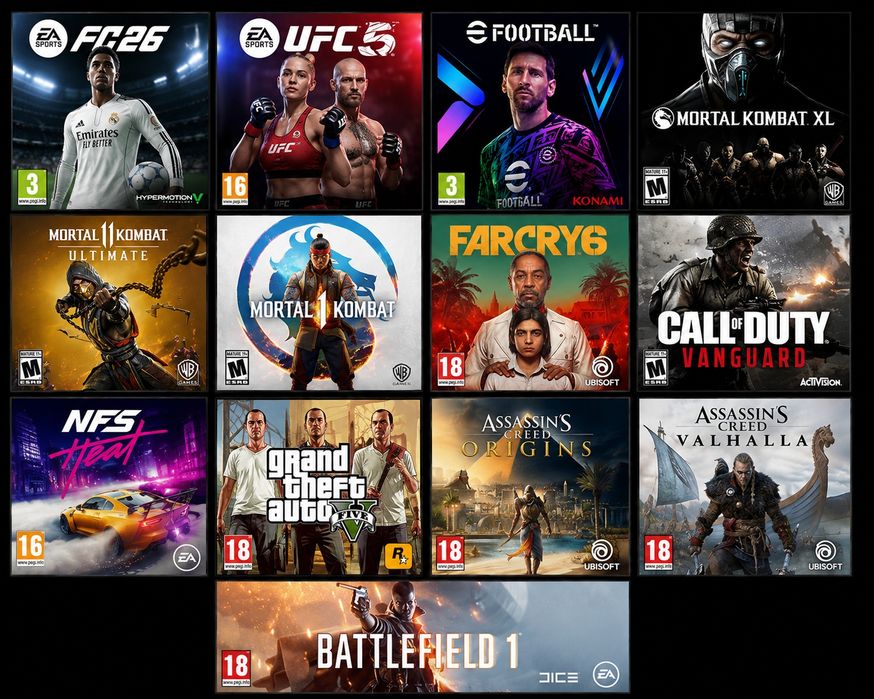 PlayStation 5 PlayStation 4