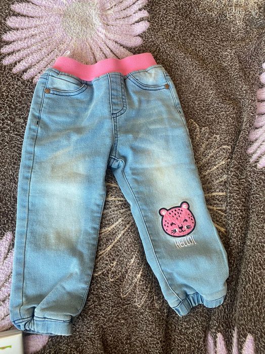 Джинсы двойные 92 размер