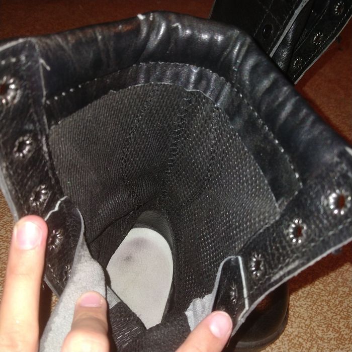 Кожанные берцы 36 размер