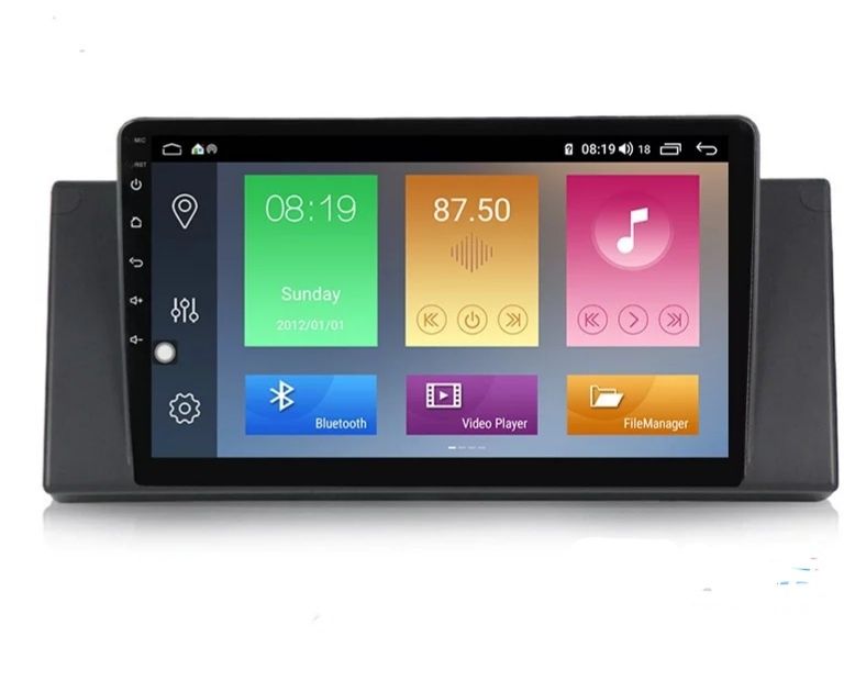 Мултимедия навигация Android BMW E46 E39 X5 E53 андроид 9 инча бмв