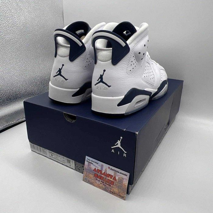 Кроссовки Air Jordan 6 Retro "Midnight Navy"