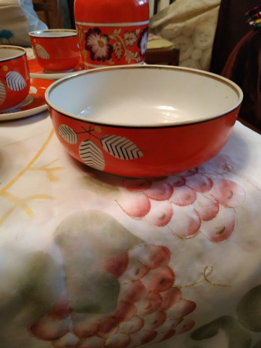 Чайный фарфоровый сервис.Шевченко. Антиквариат.