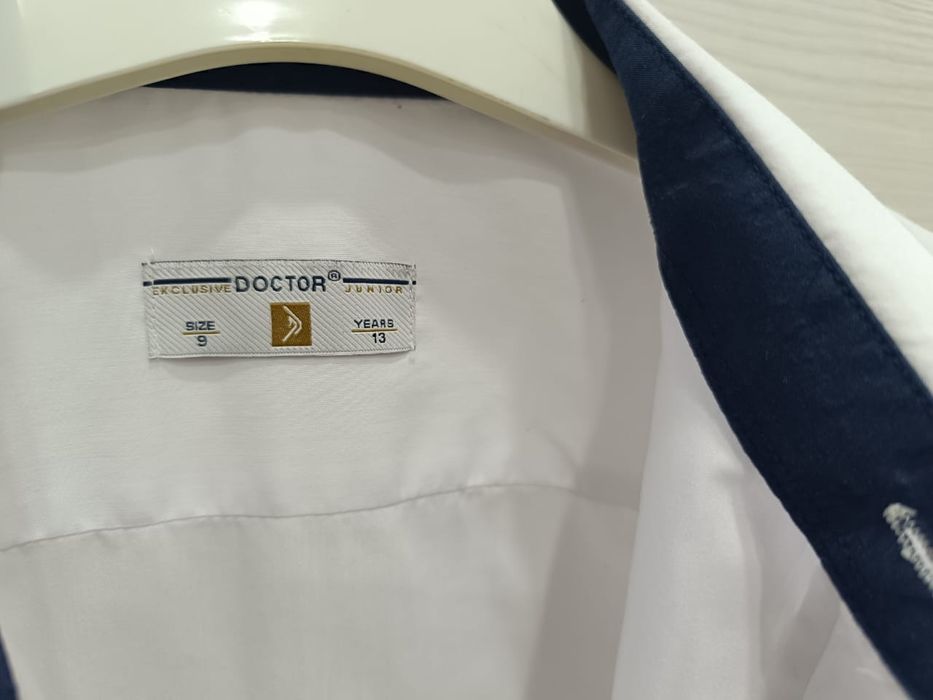 Doctor. Белая рубашка на мальчика