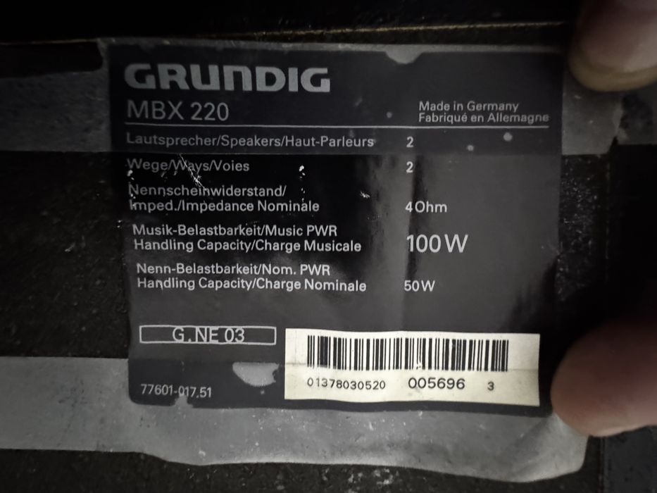 Vand/schimb urgent Linie Audio Grundig perfect functionala