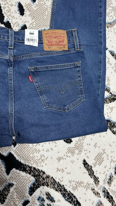 Джинсы Levi's 511 slim stretch fit.-34/34.