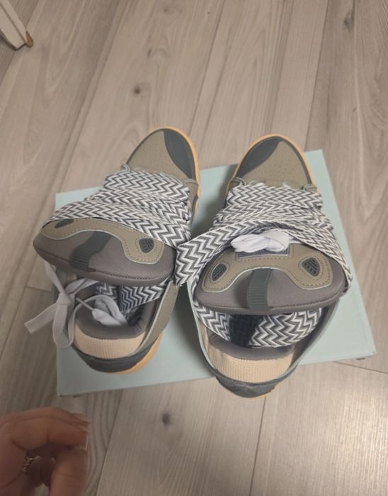 Lanvin curb sneakers