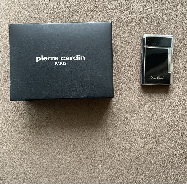 Запалка PIERRE CARDIN - черно и хром, нова
