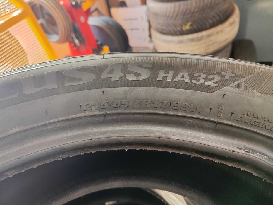 2бр.всесезонни гуми 215/55/17 Kumho
