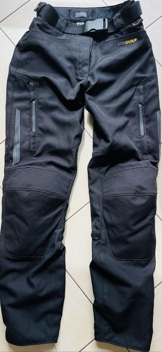 Set moto damă FLM Cordura M/S, protecții complete, impermeabil, ca nou
