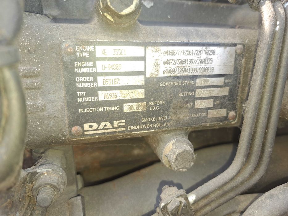 DAF XF 95 2006 переходной