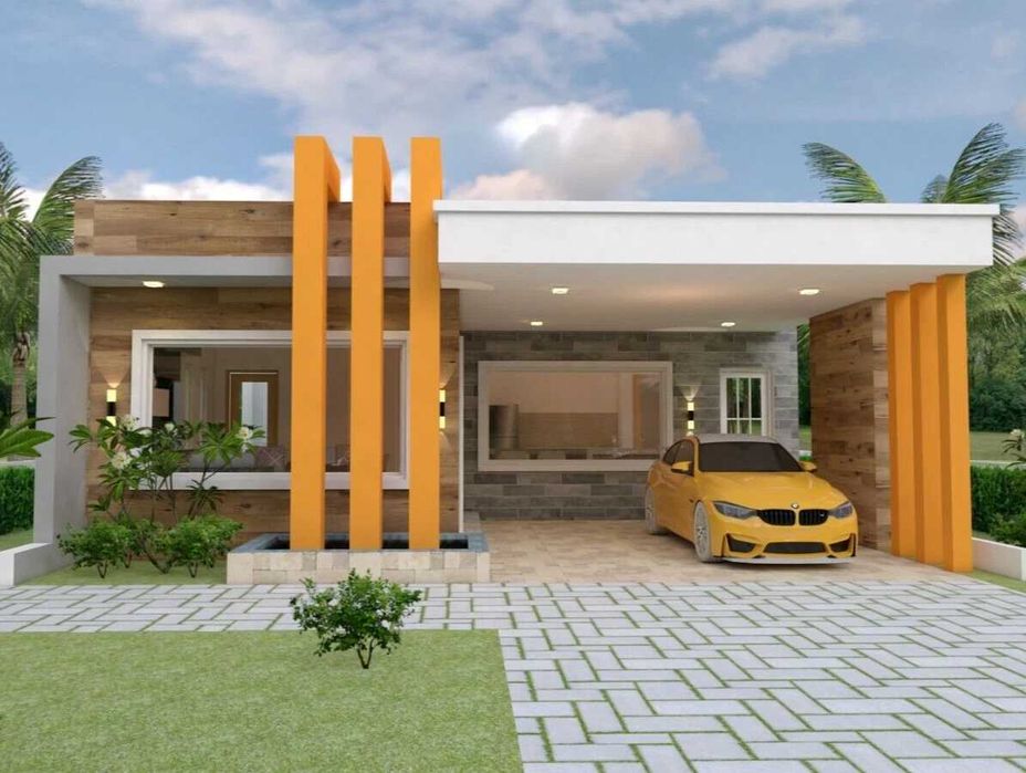 НА ИЗПЛАЩАНЕ - Луксозна сглобяема къща с 3 спални, 180 кв. м