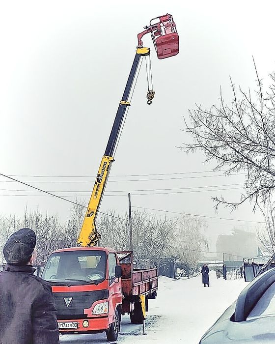 манипулятор, автовышка