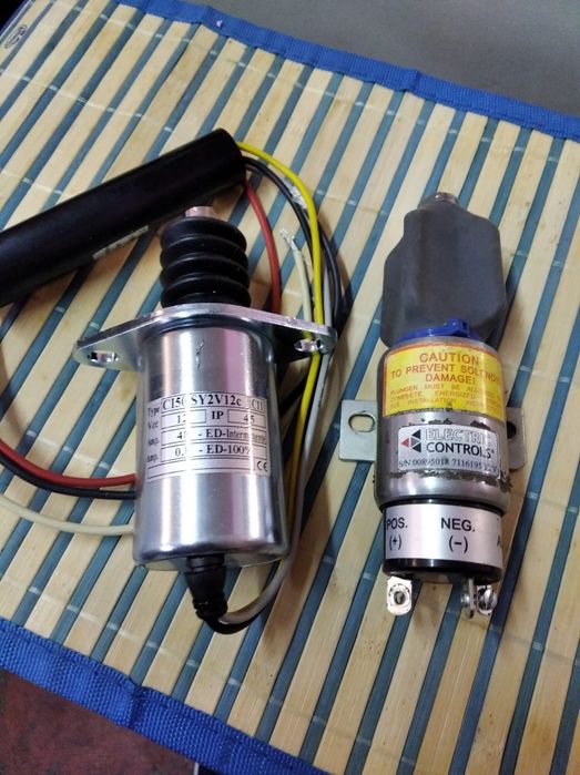 Start-Stop. Solenoid. Contact pornire Bomag si utilaje