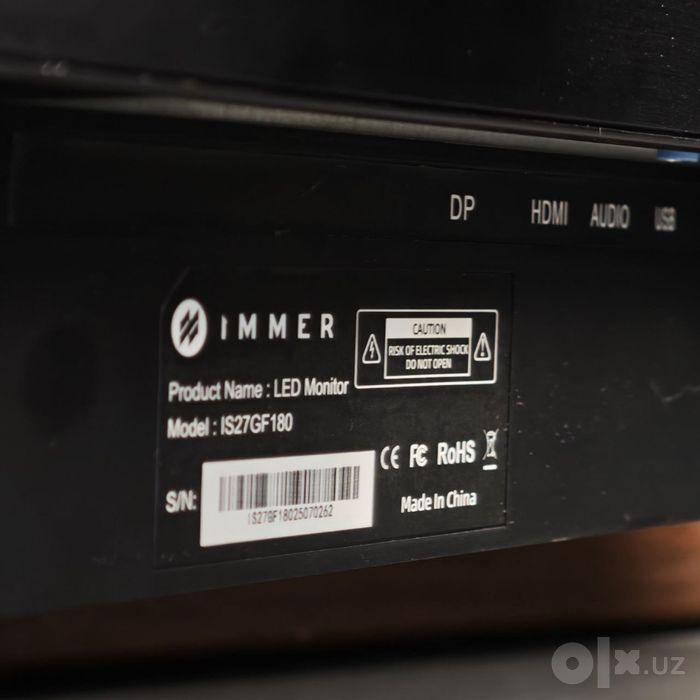 IMMER 180Hz Led Monitor