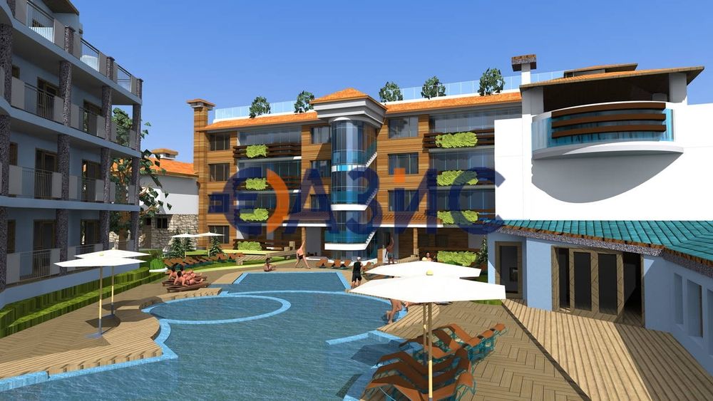 Продава се Двустаен апартамент в с. Кошарица, Област Бургас - 105 кв.м за 560 €/кв.м - Снимка #2