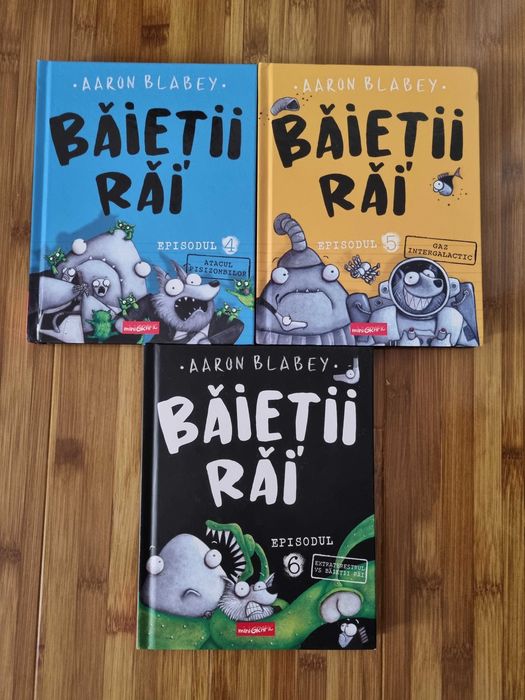 Carti noi copii Booklet, Baietii Rai, Printesa Urbana