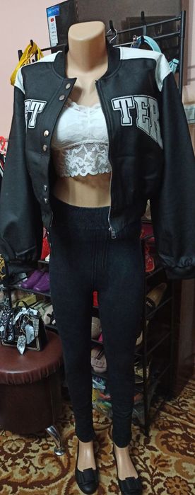 Женская одежда Бомбер мягкая ЭКО кожа